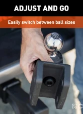 Curt Dual Ball Attachment for Weight Distribution Shank                                     - 45933 - Image 5