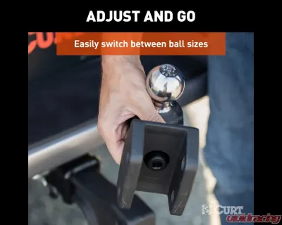 Curt Dual Ball Attachment for Weight Distribution Shank - 45933