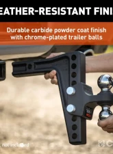 Curt Dual Ball Attachment for Weight Distribution Shank                                     - 45933 - Image 6
