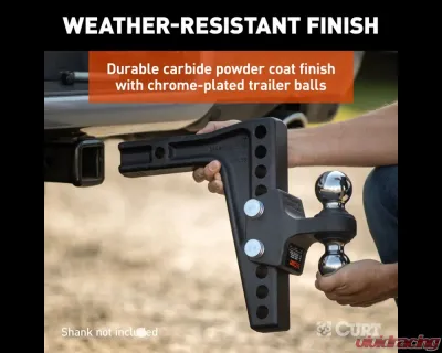 Curt Dual Ball Attachment for Weight Distribution Shank - 45933