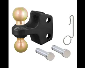 Curt HD Dual Ball Attachment for Weight Distribution Shank