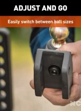 Curt HD Dual Ball Attachment for Weight Distribution Shank                                     - 45934 - Image 5