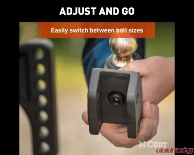 Curt HD Dual Ball Attachment for Weight Distribution Shank - 45934