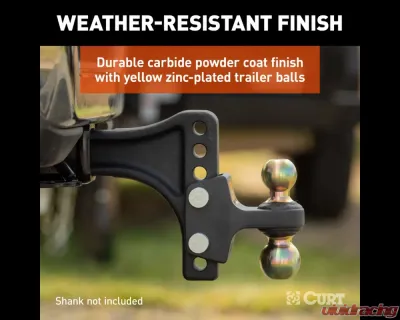 Curt HD Dual Ball Attachment for Weight Distribution Shank - 45934