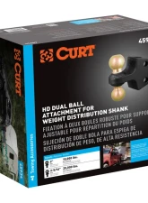 Curt HD Dual Ball Attachment for Weight Distribution Shank                                     - 45934 - Image 9