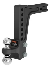 Curt Deep-Drop Adjustable Trailer Hitch Ball Mount with Dual Ball, 2" Shank, 15K                                     - 45936 - Image 9