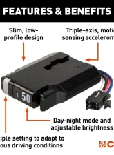 Curt TriFlex NEXT Trailer Brake Controller Proportional                                     - 51146 - Image 3