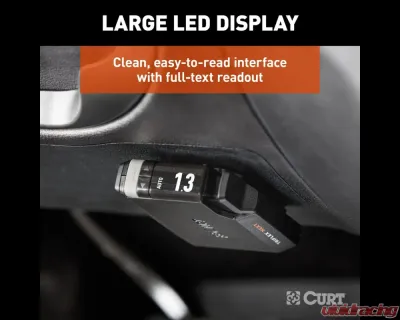 Curt TriFlex NEXT Trailer Brake Controller Proportional - 51146