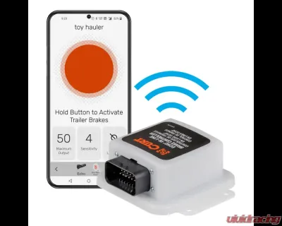 Curt Echo In-Line Trailer Brake Controller, Bluetooth Smartphone Connection - 51200