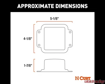 Curt Echo In-Line Trailer Brake Controller, Bluetooth Smartphone Connection - 51200