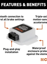 Curt Echo In-Line Trailer Brake Controller, Bluetooth Smartphone Connection                                     - 51200 - Image 4