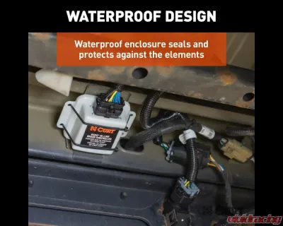 Curt Echo In-Line Trailer Brake Controller, Bluetooth Smartphone Connection - 51200