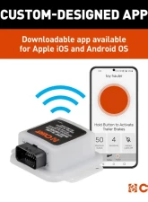 Curt Echo In-Line Trailer Brake Controller, Bluetooth Smartphone Connection                                     - 51200 - Image 8