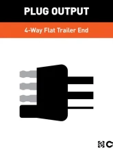 Curt Custom RV Wiring Harness with Backup Sensors Ford F-250 | F-350 2021-2022                                     - 52102 - Image 5