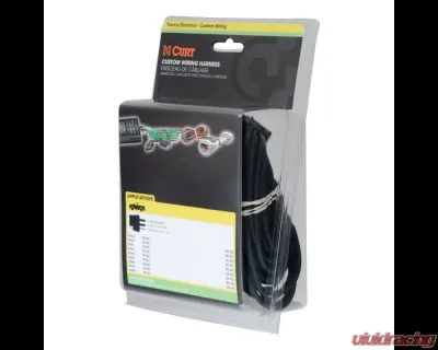 Curt Custom Wiring Harness, 4-Way Flat Output Jeep Grand Cherokee |Grand Cherokee L 2021-2024 - 56473