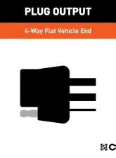 Curt Custom Wiring Harness, 4-Way Flat Output Mazda CX-5 | CX-50 2022-2024                                     - 56487 - Image 5