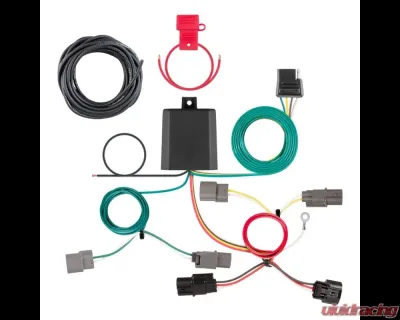 Curt Custom Wiring Harness, 4-Way Flat Output Honda Civic Sedan 2022-2024 - 56508