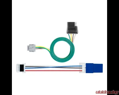 Curt Custom Wiring Harness, 4-Way Flat Nissan Pathfinder | Infiniti QX60 2022-2024 - 56520