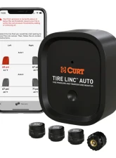 Curt Tire Linc Auto Advanced TPMS Tire Pressure Monitoring System                                     - 57009 - Image 9