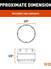 Curt Tire Linc Auto TPMS Add-on Sensors 2-Pack                                     - 57011 - Image 2