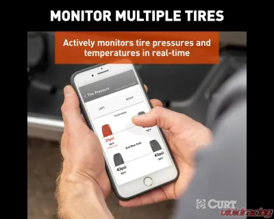 Curt Tire Linc Auto TPMS Add-on Sensors 2-Pack - 57011