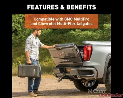 Curt Protective MultiPro / Multi-Flex Tailgate Sensor with 2" Hitch Cap - 58267