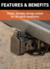 Curt Protective MultiPro / Multi-Flex Tailgate Sensor with 2" Hitch Cap                                     - 58267 - Image 8