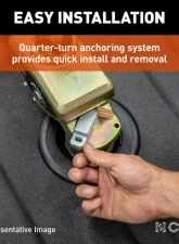 Curt Multi-Fit OEM Puck System Gooseneck Ball with 4" Offset Chevrolet | GMC | Ford | Nissan 2023-2024                                     - 60663 - Image 5