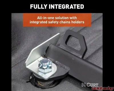 Curt Multi-Fit OEM Puck System Gooseneck Ball with 4" Offset Chevrolet | GMC | Ford | Nissan 2023-2024 - 60663