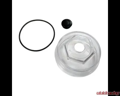 Curt Lippert Trailer Axle Oil and Dust Cap - 10,000 to 16,000 lbs. Clear - 693935