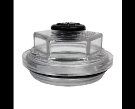 Curt Lippert Trailer Axle Oil and Dust Cap - 8,000 lbs. Clear