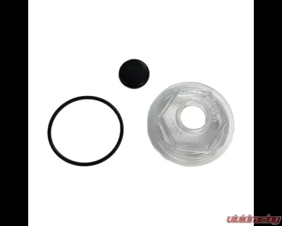 Curt Lippert Trailer Axle Oil and Dust Cap - 8,000 lbs. Clear - 695814