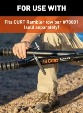 Curt Rambler Tow Bar Cover                                     - 70010 - Image 3