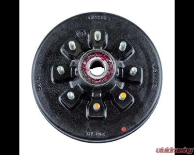 Curt Lippert RV Brake Drum Hub Assembly for 7,000-lb. Axle - 8 on 6.5", 9/16" Stud - 814204