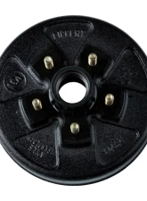 Curt Lippert 10" Brake Drum Hub Assembly for 3,500-lb. Axle - 5 on 4.5", 1/2" Stud                                     - 814210 - Image 3