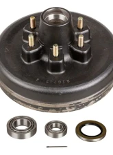 Curt Lippert 12" Brake Drum Hub Assembly for 6,000-lb. Axle - 6 on 5.5", 1/2" Stud                                     - 814211 - Image 3