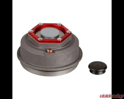 Curt Lippert Trailer Axle Oil and Dust Cap with Set Screw - 10,000 to 16,000 lbs. Clear - 85373828
