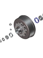 Curt Lippert Trailer Axle Oil and Dust Cap with Set Screw - 8,000 lbs. Clear                                     - 85373928 - Image 3