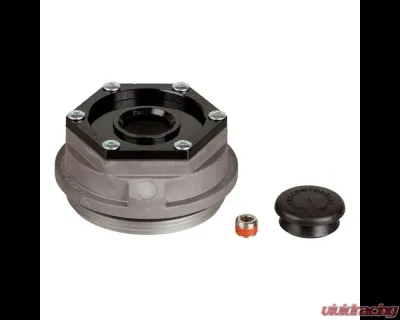 Curt Lippert Trailer Axle Oil and Dust Cap with Set Screw - 8,000 lbs. Black - 85373929