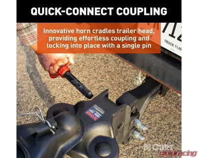 Curt 8-10K Trutrack 4P Trailer Mounted Weight Distribution Hitch - 17520