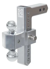 Curt Alumalite Adjustable Aluminum Hitch w/ 9-1/2" Drop Dual Ball                                     - 45366 - Image 7