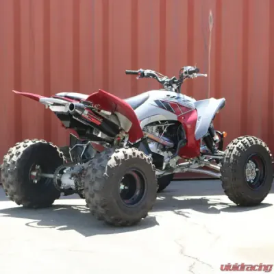 Big Gun Exhaust Ballistic Series Slip-On for Yamaha YFZ 450X 2010-2011, YFZ 450R 2009-2024 - 08-1212