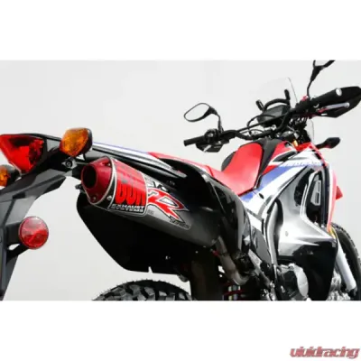 Big Gun Exhaust Evo R Full System for Honda CRF 250L Rally 2017-2019, Aluminum Muffler - 09-12593