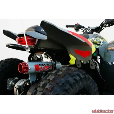 Big Gun Exhaust Big Gun Evo M Full System for Polaris Outlaw 70 2021-2024, Aluminum, Stainless Steel - 10-7703