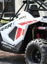 Big Gun Exhaust Big Gun Evo U Full System for Polaris RZR 200 2022-2024, Black Aluminum                                     - 12-7273 - Image 3