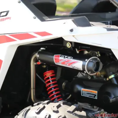 Big Gun Exhaust Big Gun Evo U Full System for Polaris RZR 200 2022-2024, Black Aluminum - 12-7273