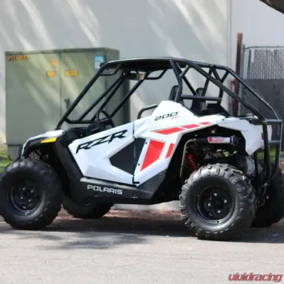 Big Gun Exhaust Big Gun Evo U Full System for Polaris RZR 200 2022-2024, Black Aluminum - 12-7273