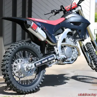 Big Gun Exhaust Big Gun Exo Full System for Honda CRF 250R 2022-2025, Hexagon Muffler - 13-12773