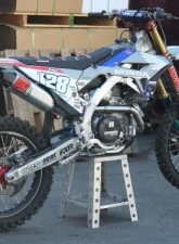 Big Gun Exhaust Full System for Honda CRF 450R 2021-2024, Hexagon Aluminum Muffler                                     - 13-14573 - Image 3