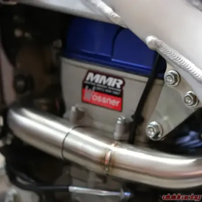 Big Gun Exhaust Exo Full System for Yamaha YZ 450F 2020-2022, Hexagon Aluminum Muffler - 13-24543